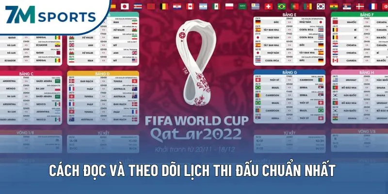 Hướng dẫn cách đọc và theo dõi lịch thi đấu chuẩn nhất 